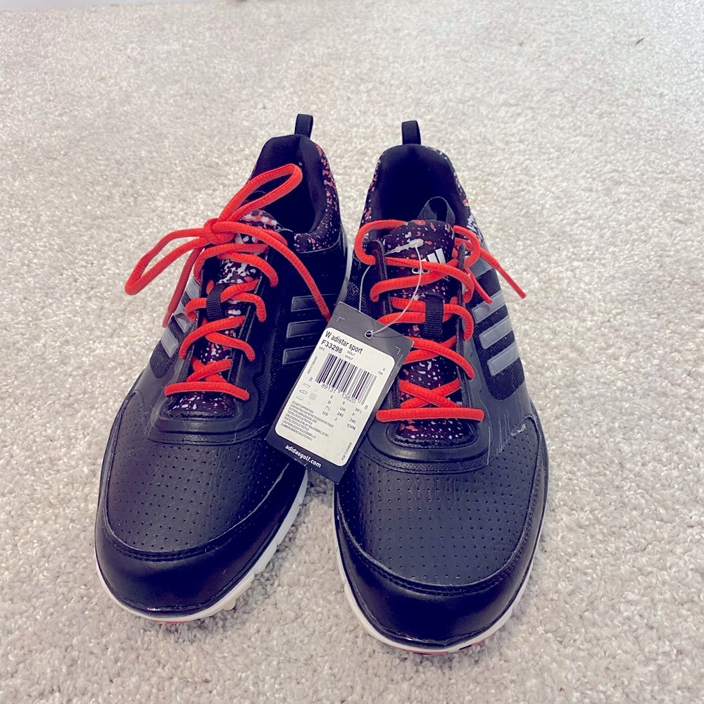 WOMENS ADIDAS GOLF SHOES  SIZE 7.5 NEW - Picture 5 of 8